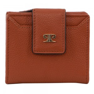 Brown Pierre Cardin Leather Flip-over Bi-fold Wallet | 5126-DAVGW