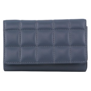 Cement Pierre Cardin Pleated Leather Tri-Fold Wallet | 6480-BGCTK